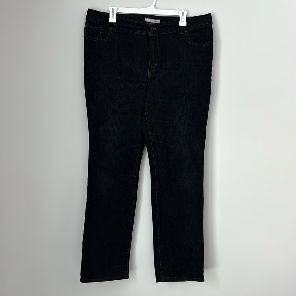Chico's Classic Black Denim Jeans Size 3